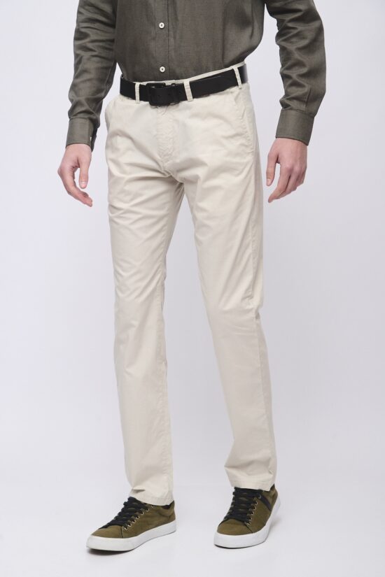 Chino regular fit de poplin