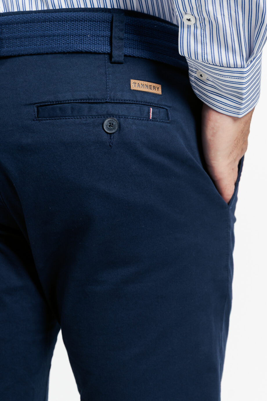 Chino regular fit de gabardina
