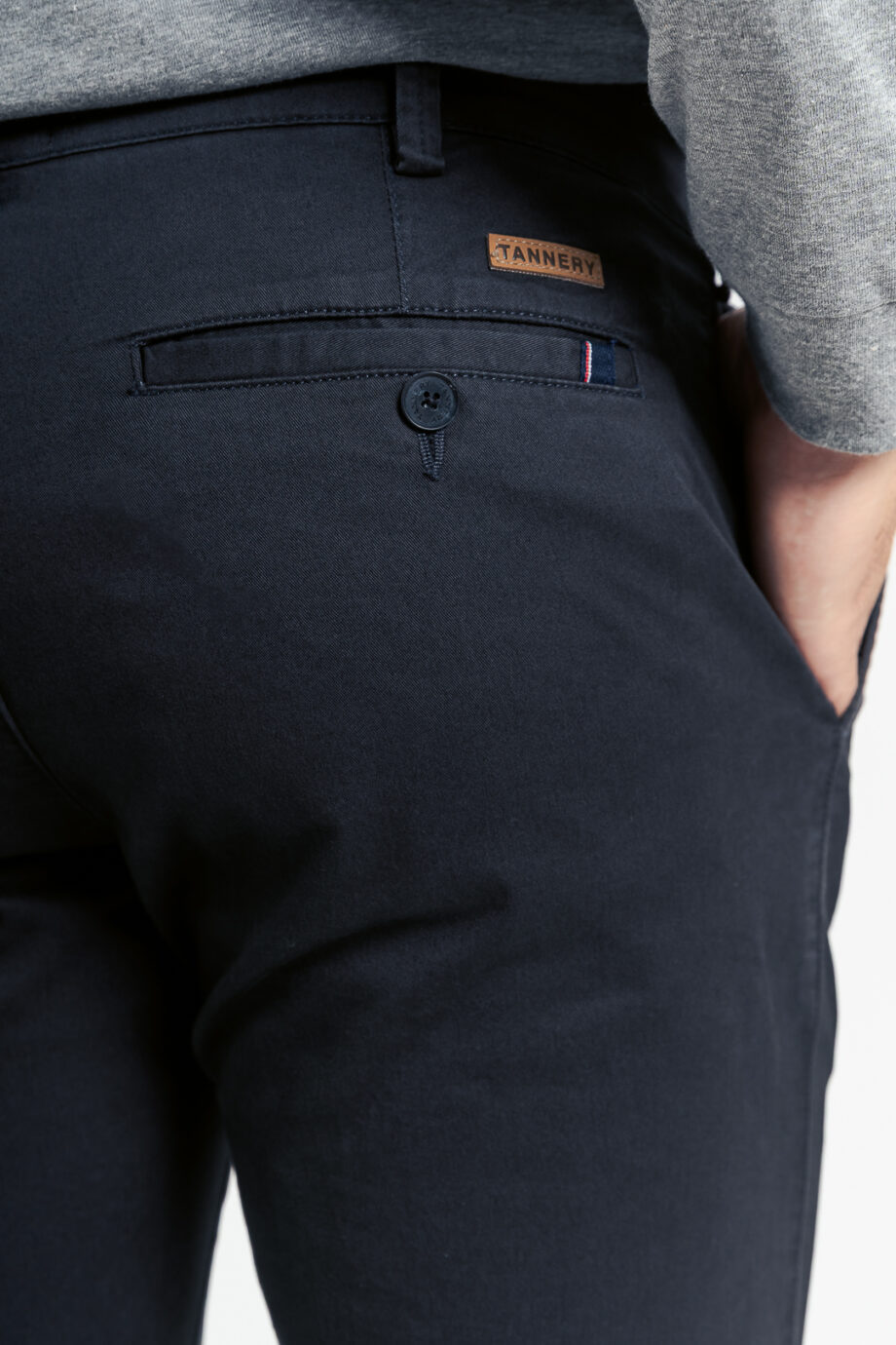 Chino regular fit de gabardina