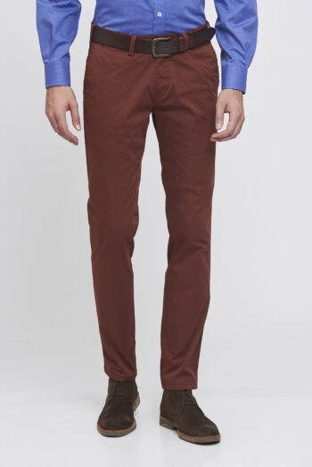 Chino slim fit de gabardina