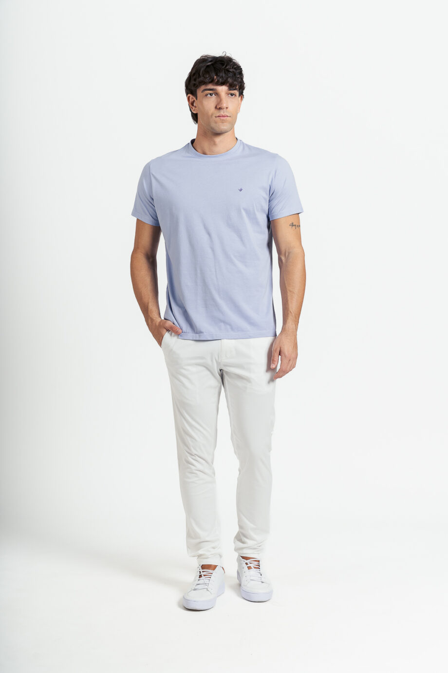 Chino slim fit de gabardina