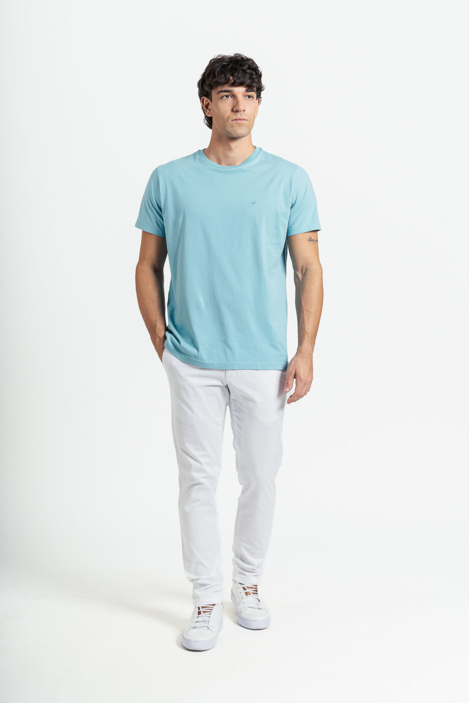 Chino slim fit de gabardina