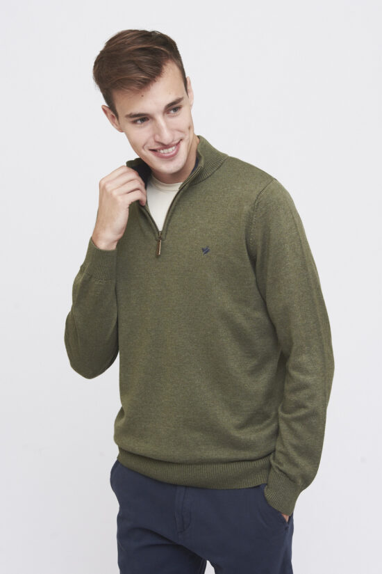 Sweater medio cierre