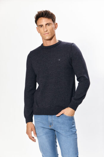 Sweater básico escote redondo