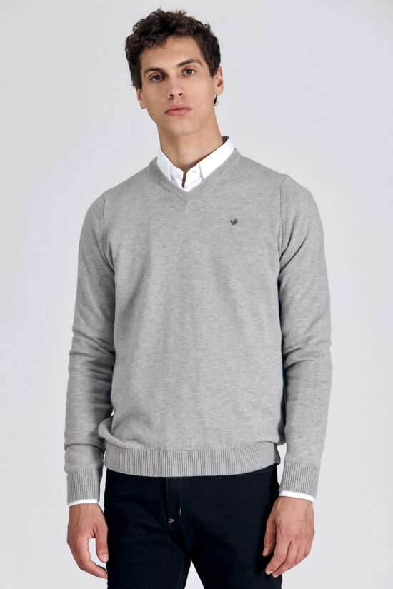 Sweater escote V