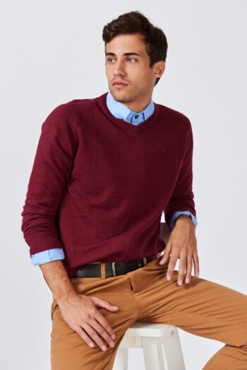 Sweater escote V