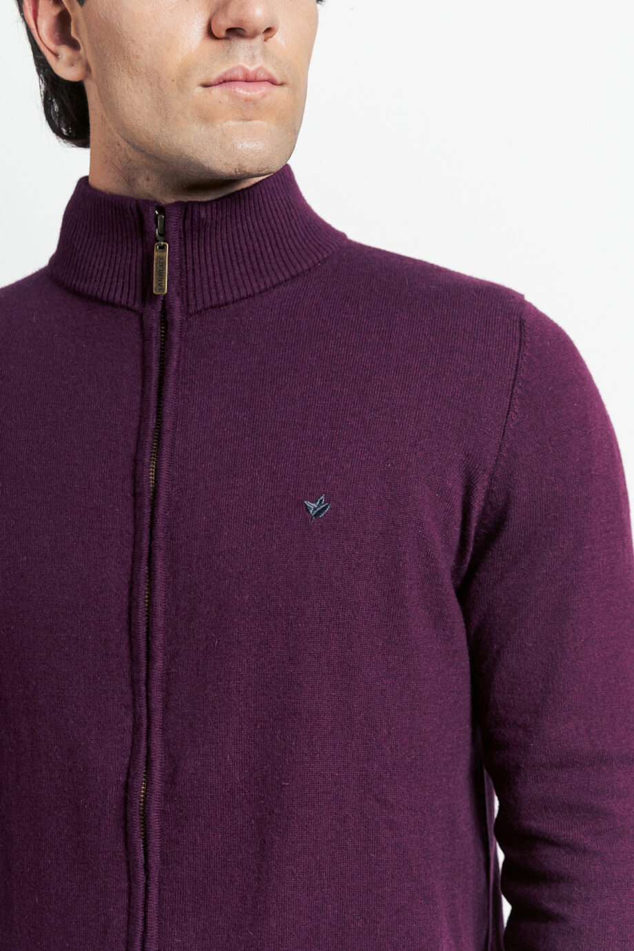 Campera básica tejida