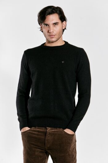 Sweater liso escote O