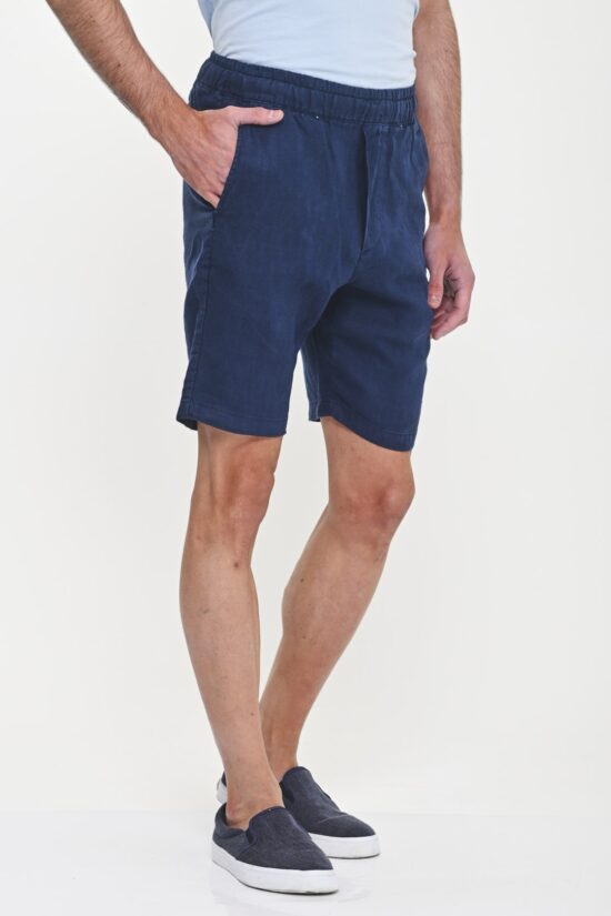 Bermuda jogger de lino