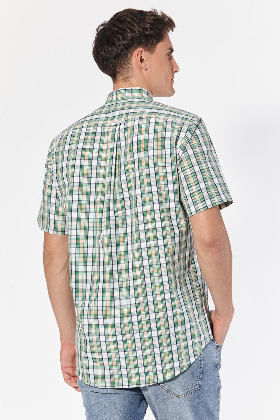 Camisa regular fit a cuadros