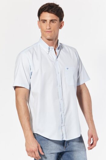 Camisa regular fit a cuadros