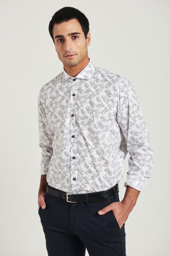 Camisa fantasía  slim fit