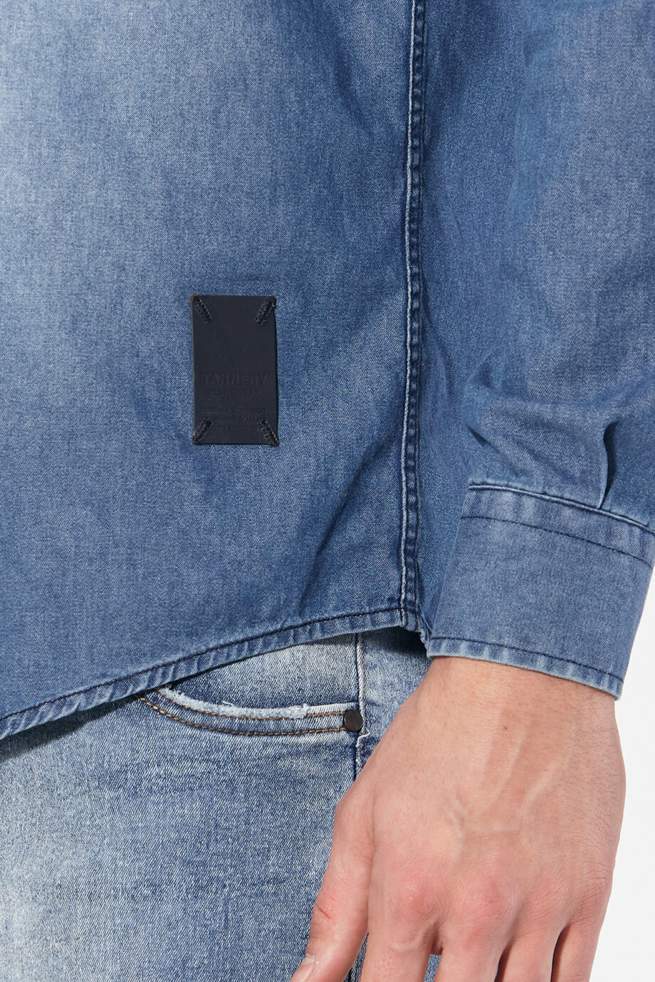 Camisa de jean relaxed fit