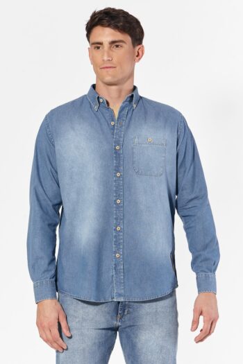 Camisa de jean relaxed fit