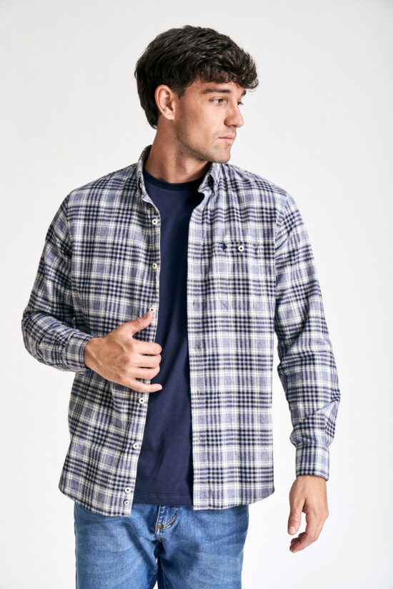 Camisa mangas largas relaxed fit