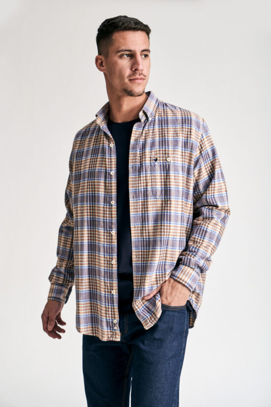Camisa mangas largas relaxed fit