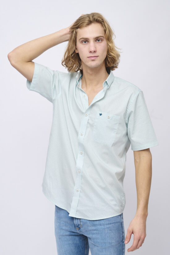 Camisa relaxed fit estampada