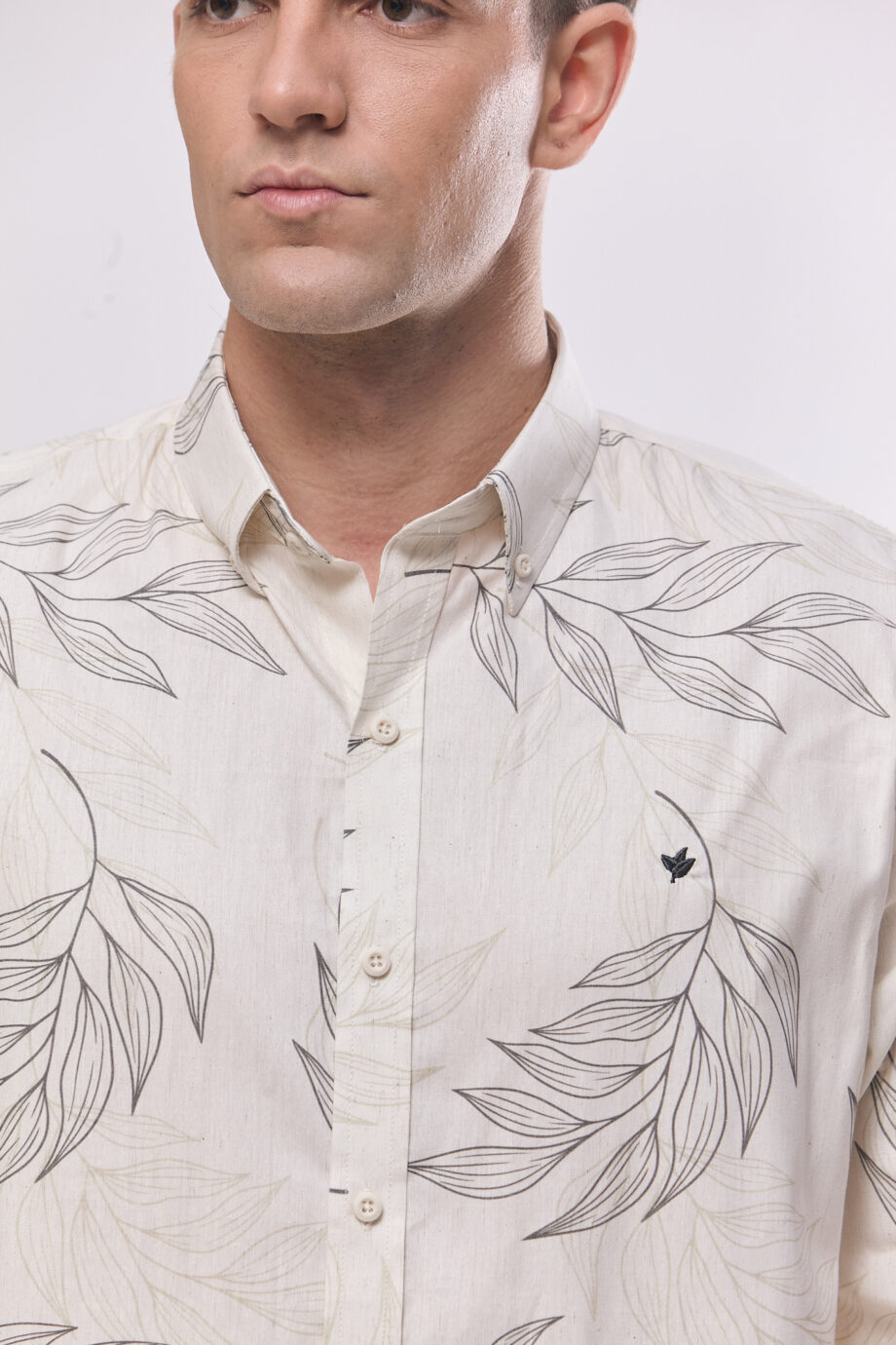 Camisa relaxed fit estampada