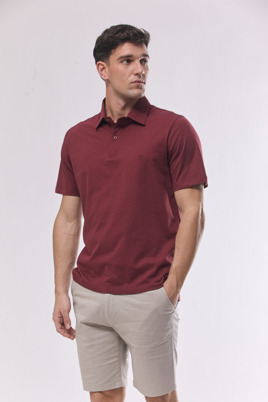 Polo lisa de  jersey