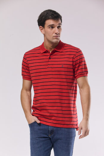 Polo rayada de jersey