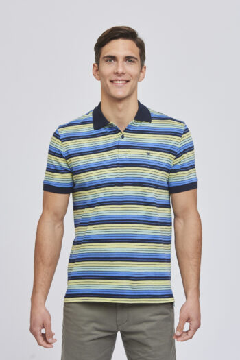 Polo rayada de jersey