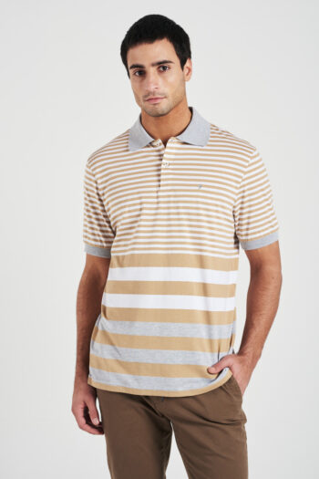 Polo rayada de jersey