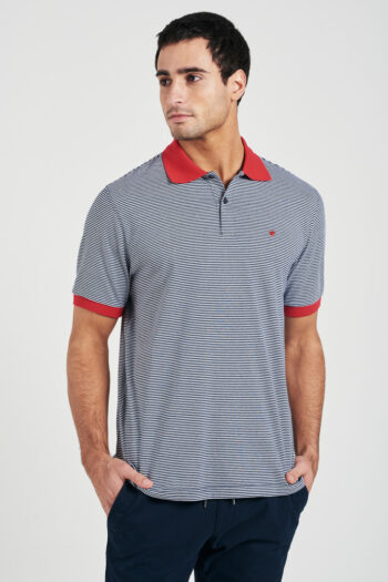 Polo rayada de jersey