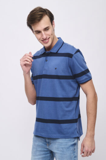 Polo rayada de jersey