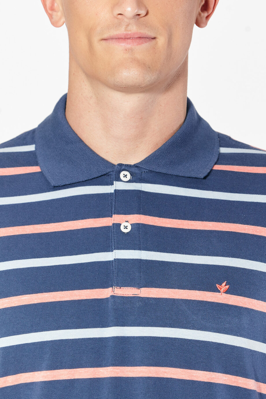 Polo rayada de jersey