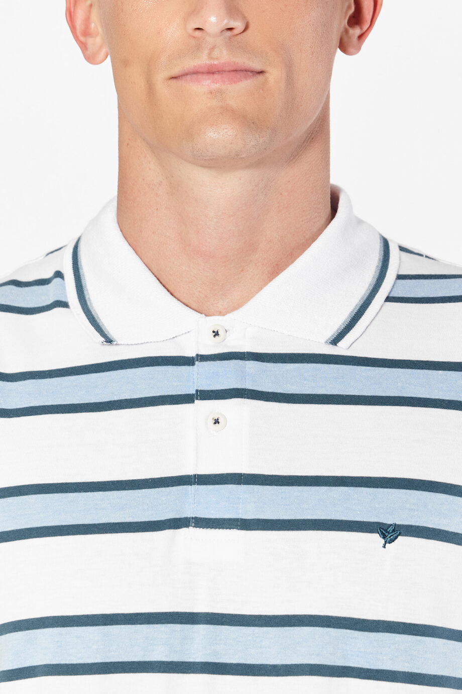 Polo rayada de jersey