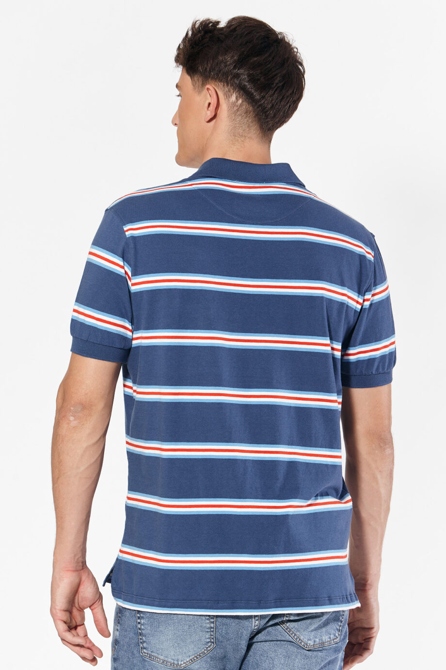 Polo rayada de jersey