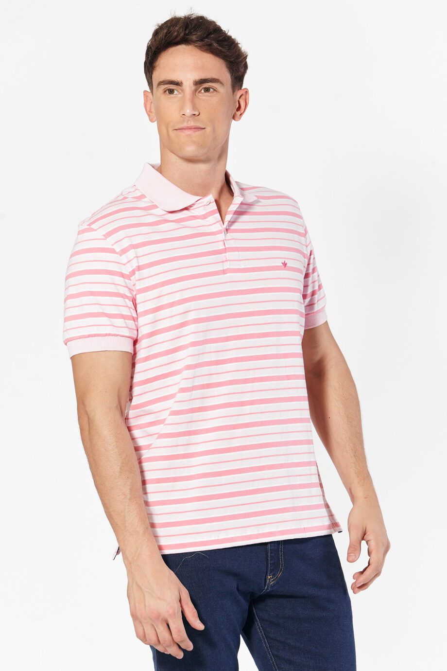 Polo rayada de jersey