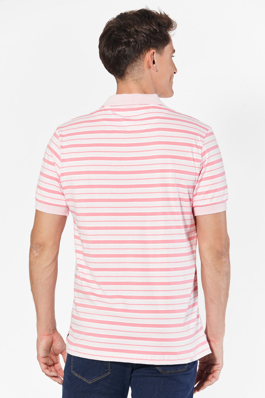Polo rayada de jersey