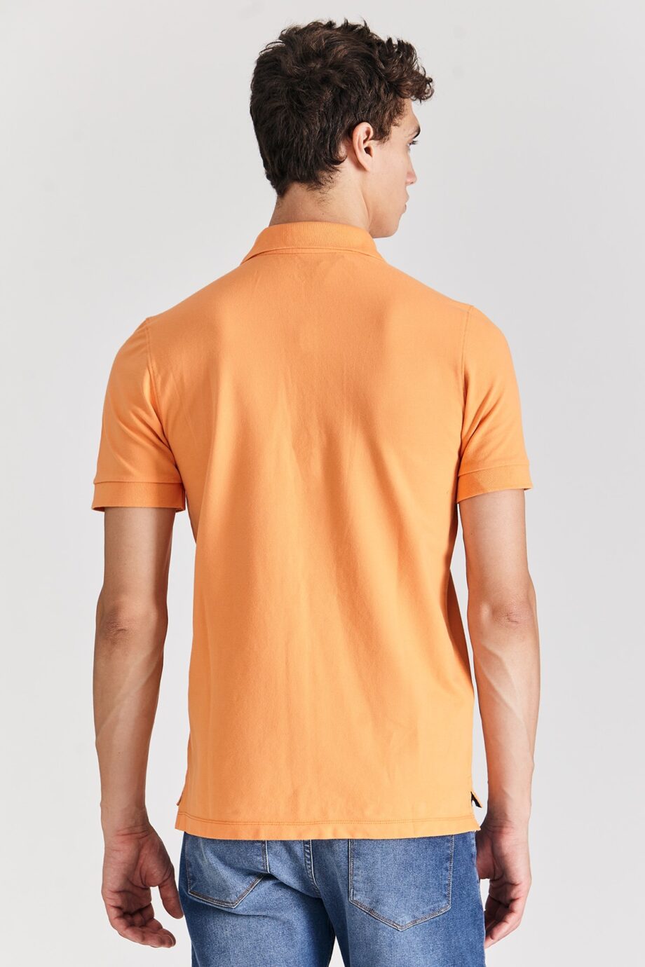 Polo de piqué liso