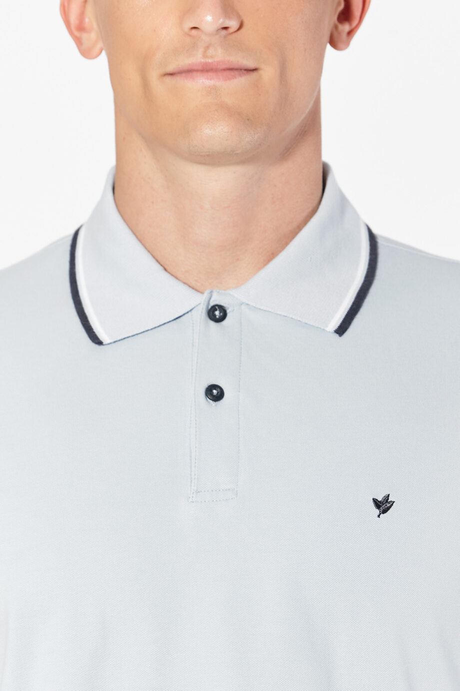 Polo de piqué con 2 vivos