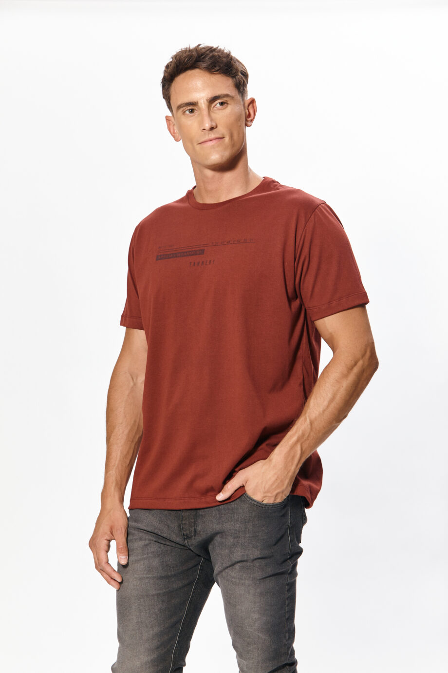 Remera premium garment de jersey