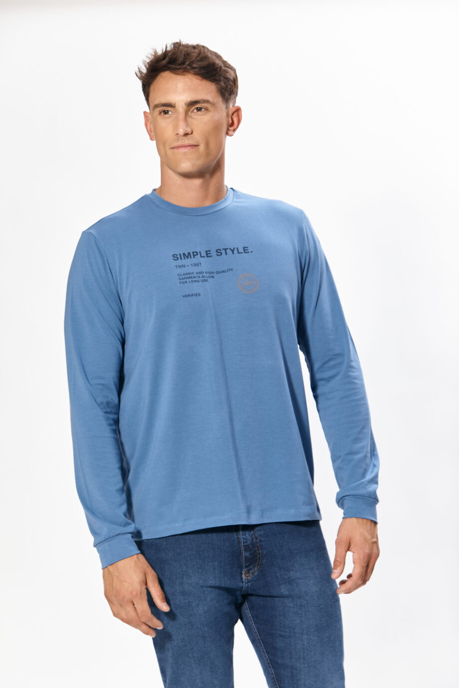 Remera simple style de jersey