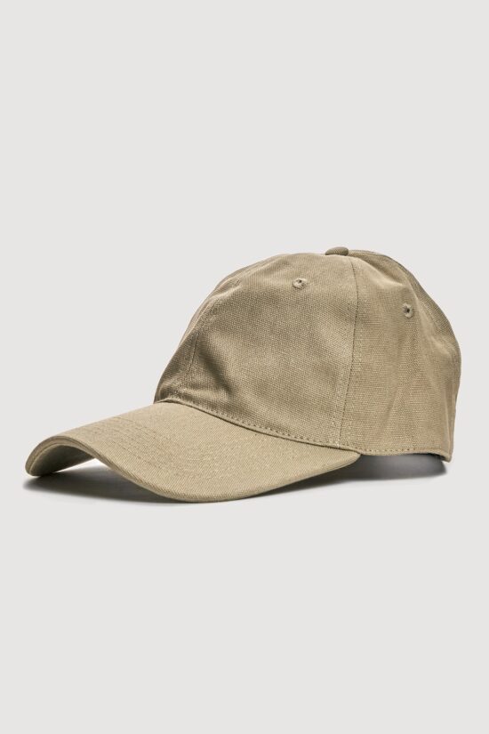 Gorra lisa de gabardina