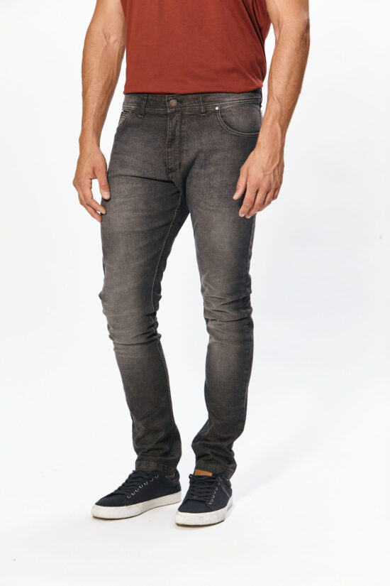 Jean slim fit negro matizado